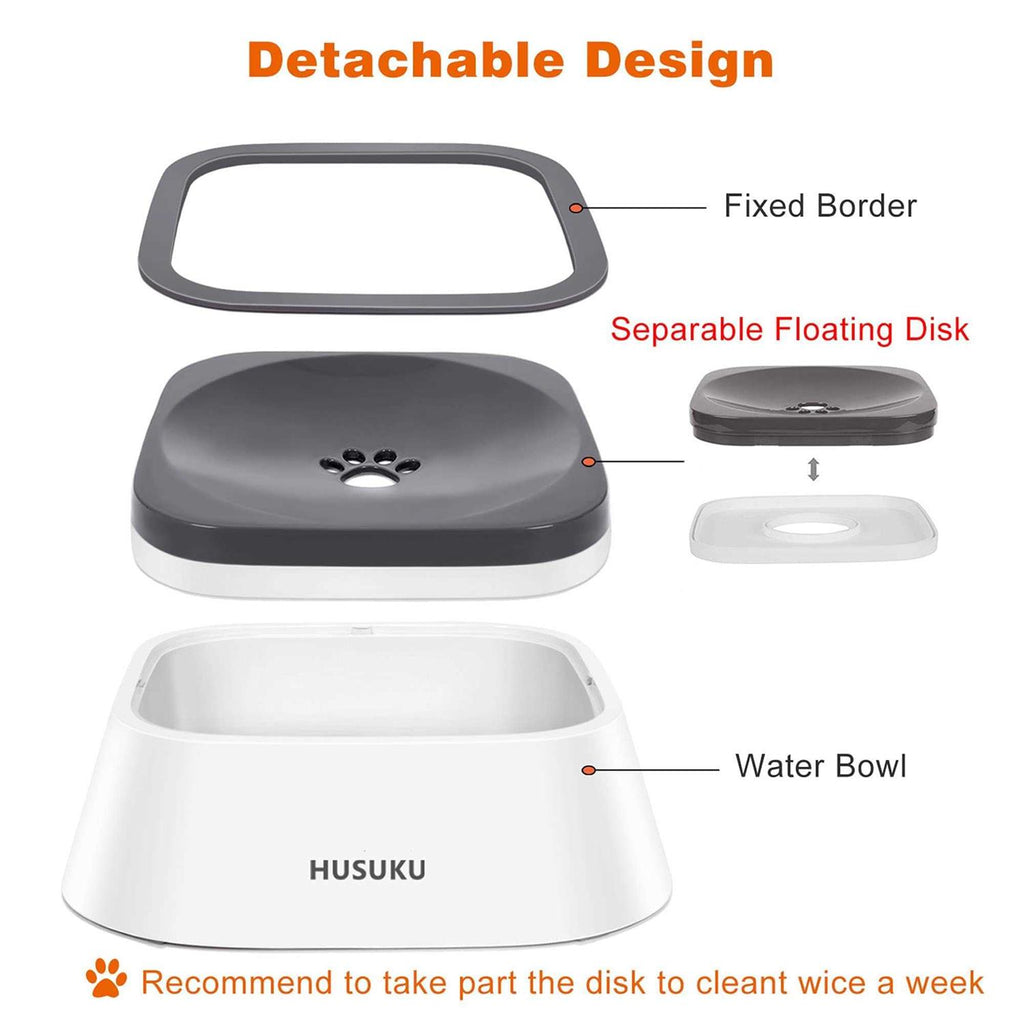 Slow Water Feeder Dog Bowl 35oz K3722