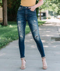 Blue Ultra High Rise Skinny Jean J564559