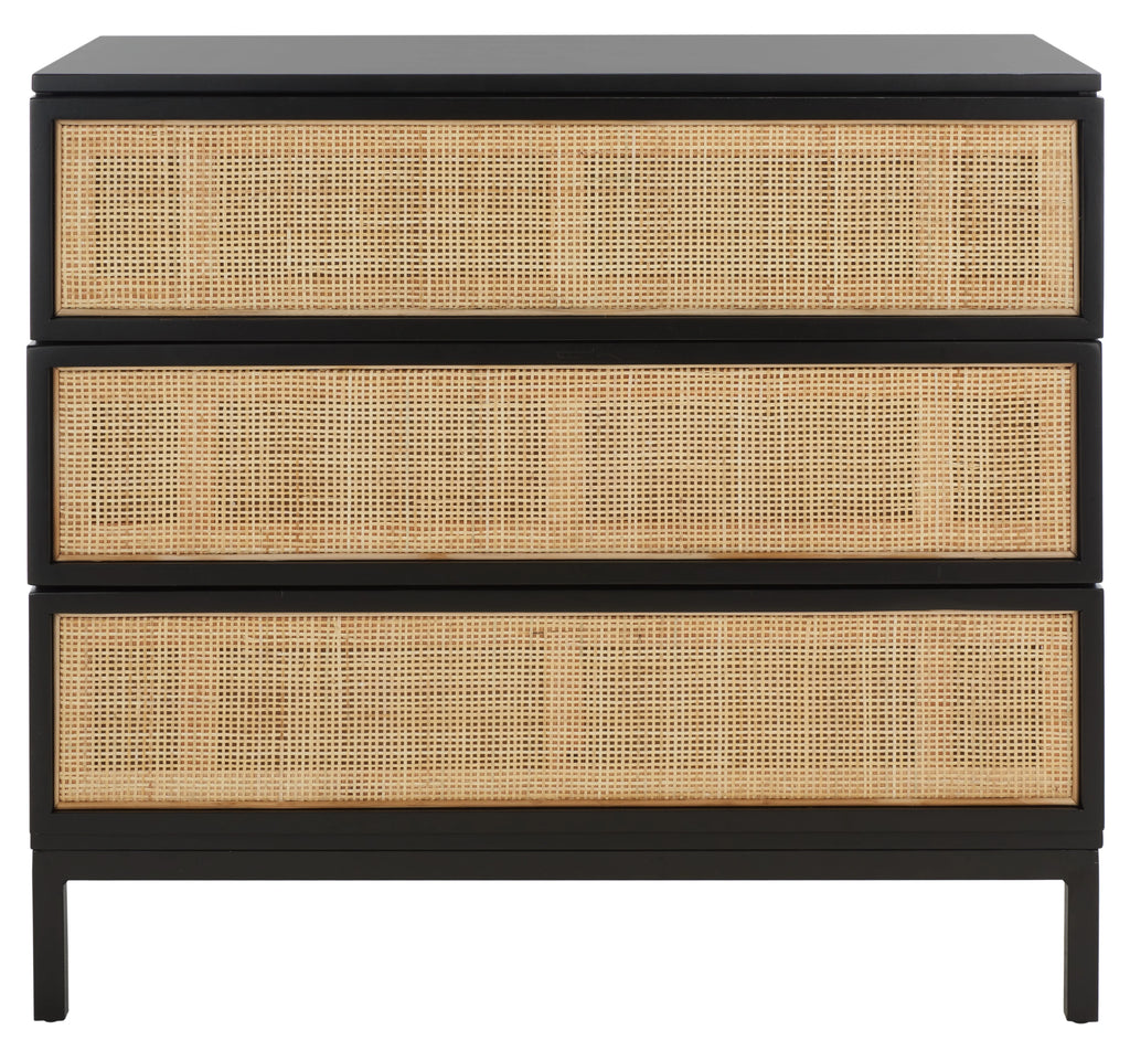 White 3 Drawer Dresser X845