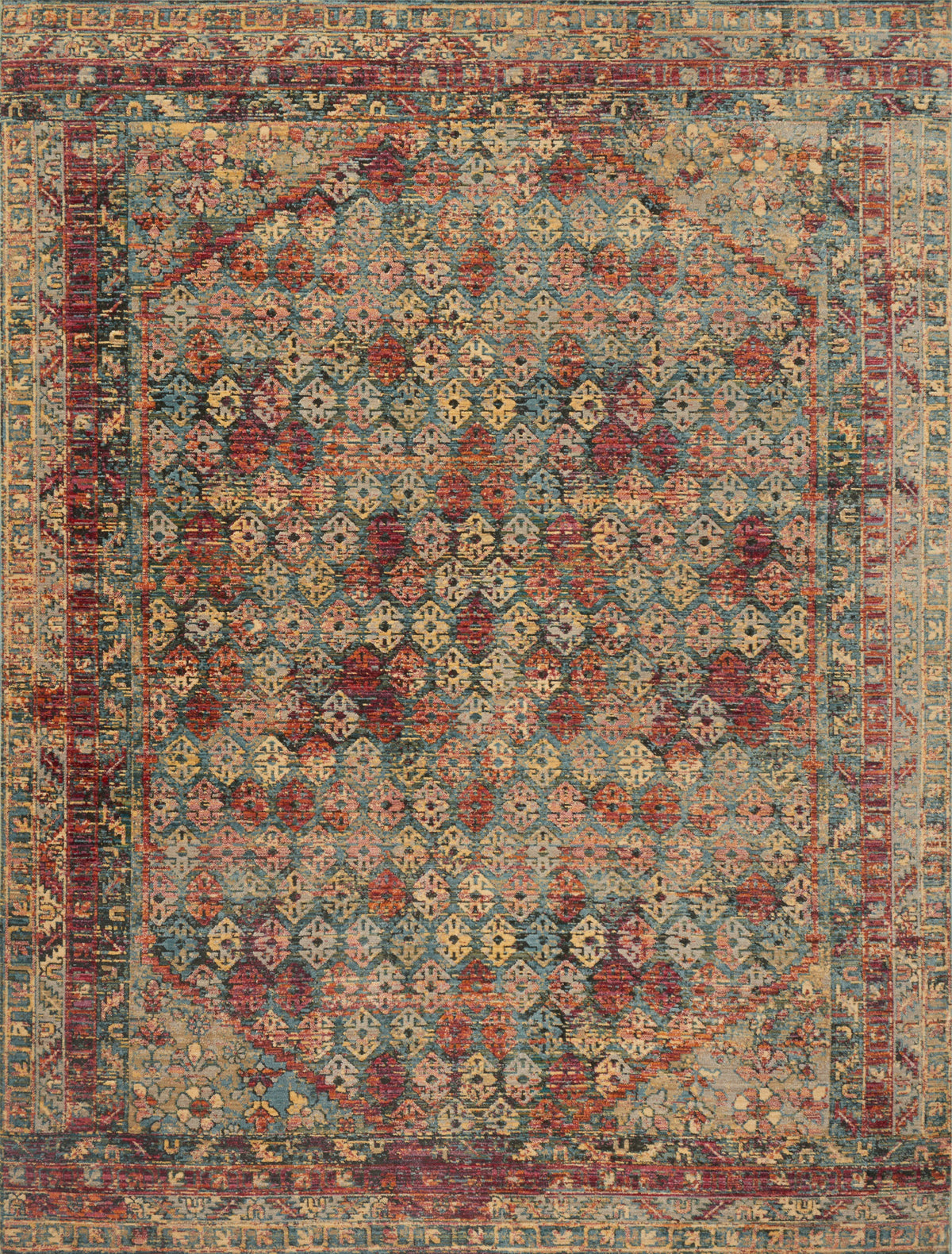 Slate Berry Rug 9'6 x 12'6 E913