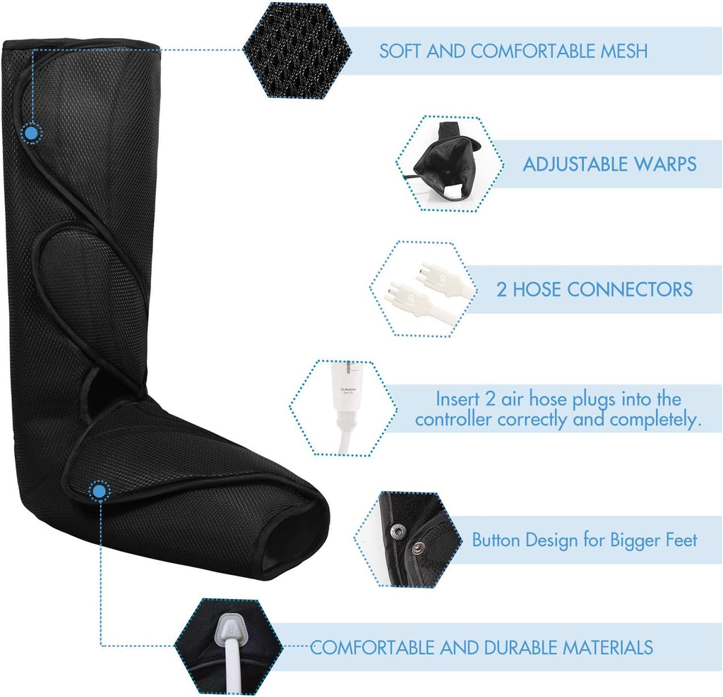 Leg Massager with Heat Air Compression O231