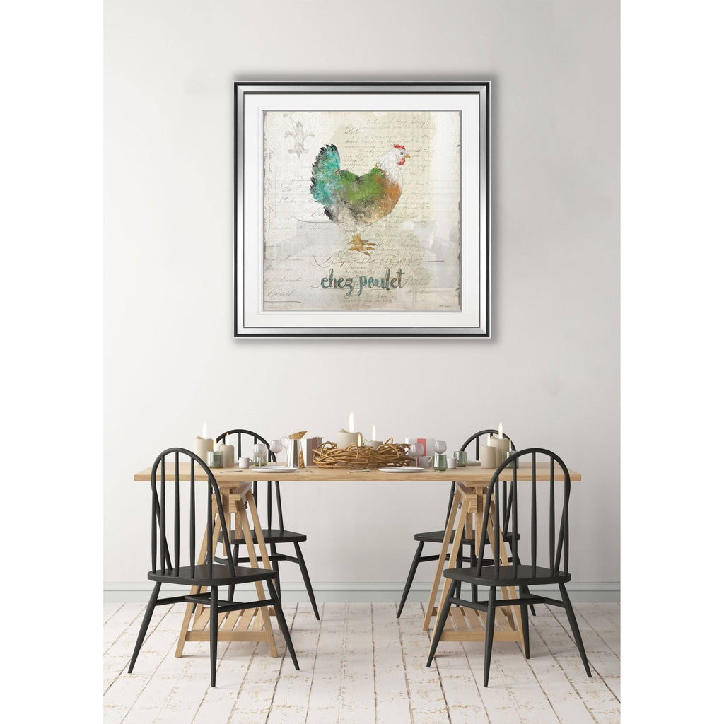 Framed Giclee Print 24 x 24 P7167