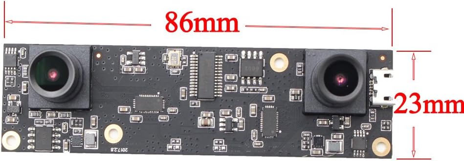 1080P 2Megapixel Dual Lens USB Camera J11918