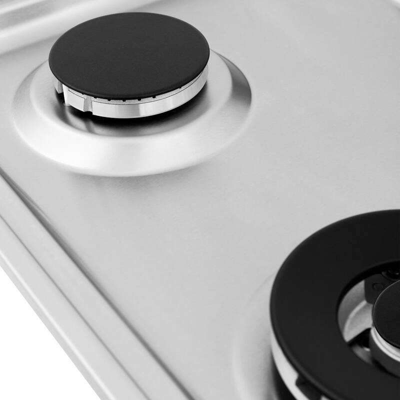 6 Burner Gas Cooktop in Stainless Steel V7564