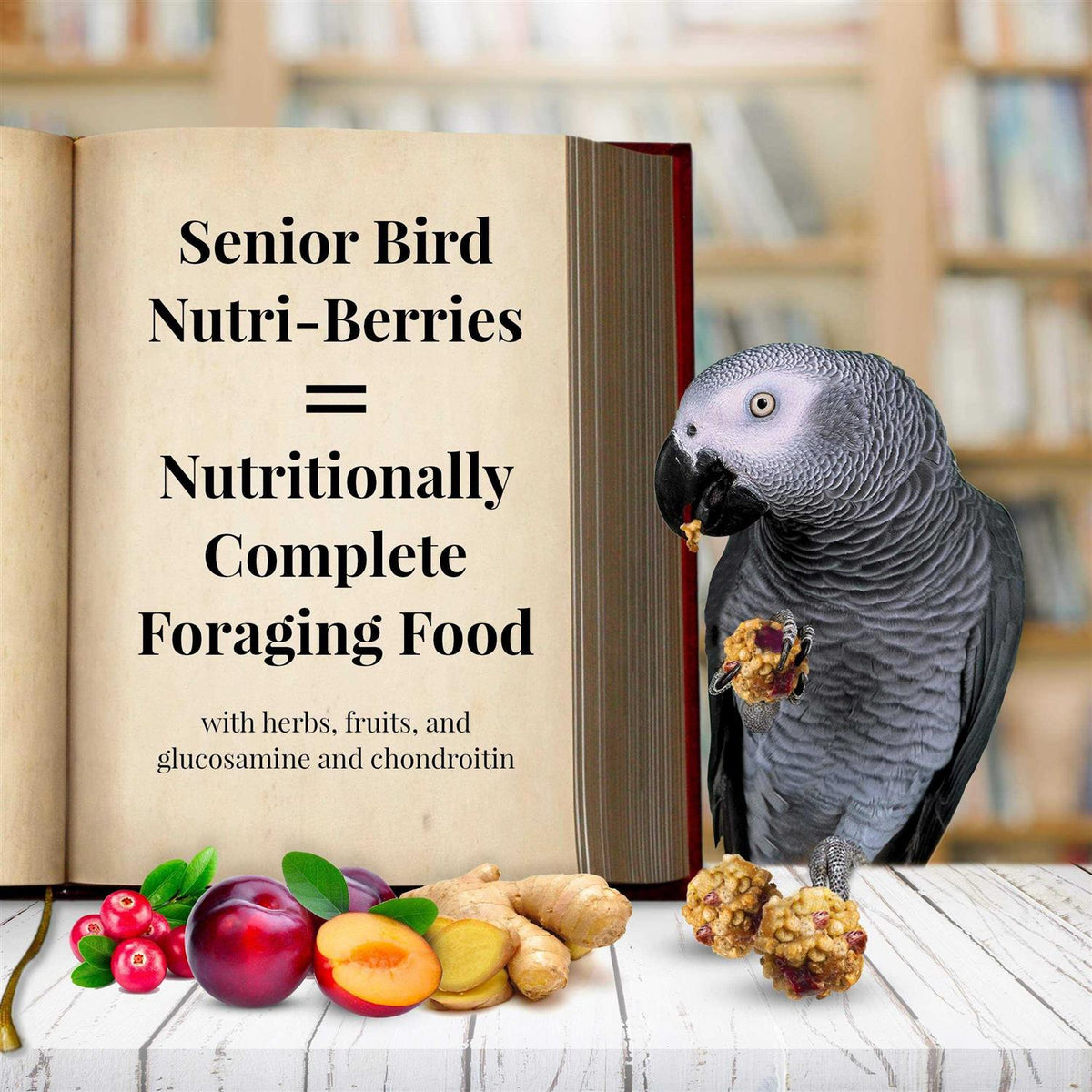 Senior Bird Nutri Berries Parrot Food Y58370