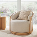 Natural Pine Swivel Chair H694423