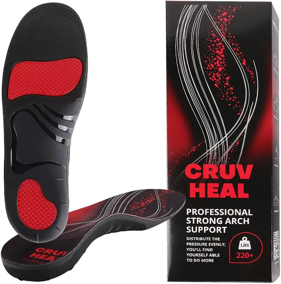 High Arch Support Insoles for Work Boots and Everyday Shoes XL G68662