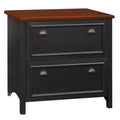 Antique Black Lateral File Cabinet C737