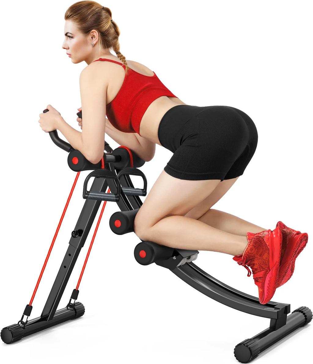 Foldable Ab Machine with LCD Display R540