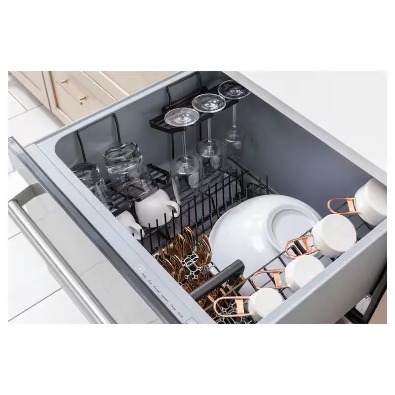 Matte Black Smart Single Drawer Dishwasher A14249