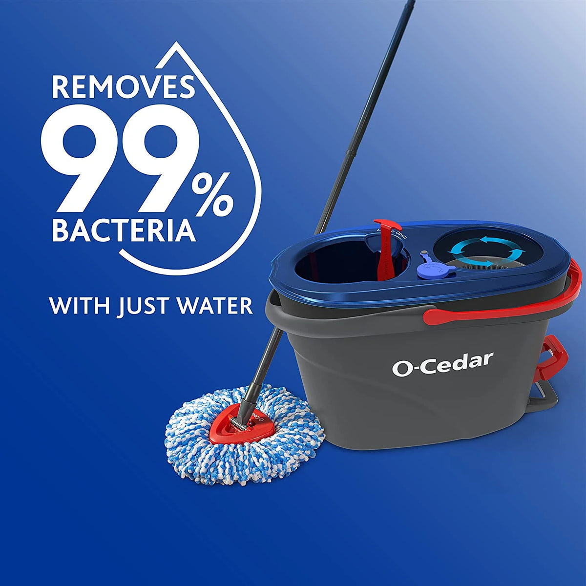 Spin Mop & Bucket Floor Cleaning System with Refill O5474