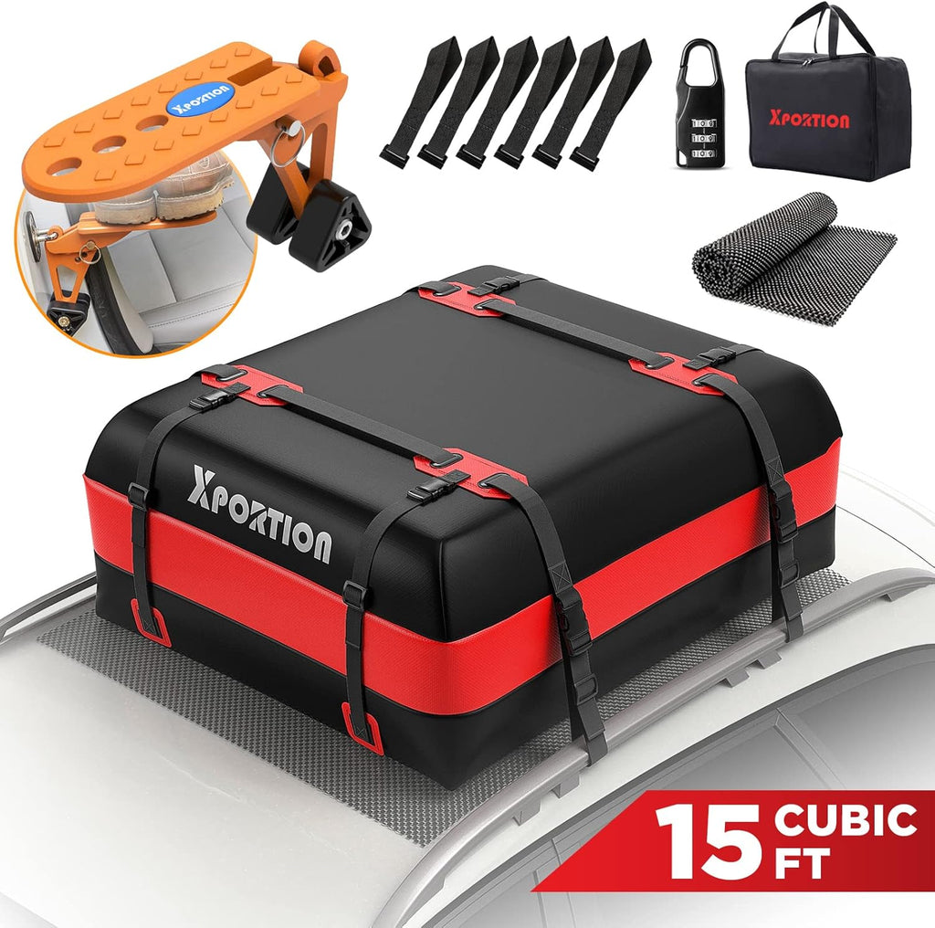 Waterproof 21 Cubic Feet Rooftop Cargo Carrier Bag X14759