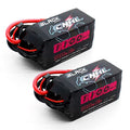 6S 1100mAh 100C 22.2V Lipo Battery with XT60 Plug (2 PCS) V117407