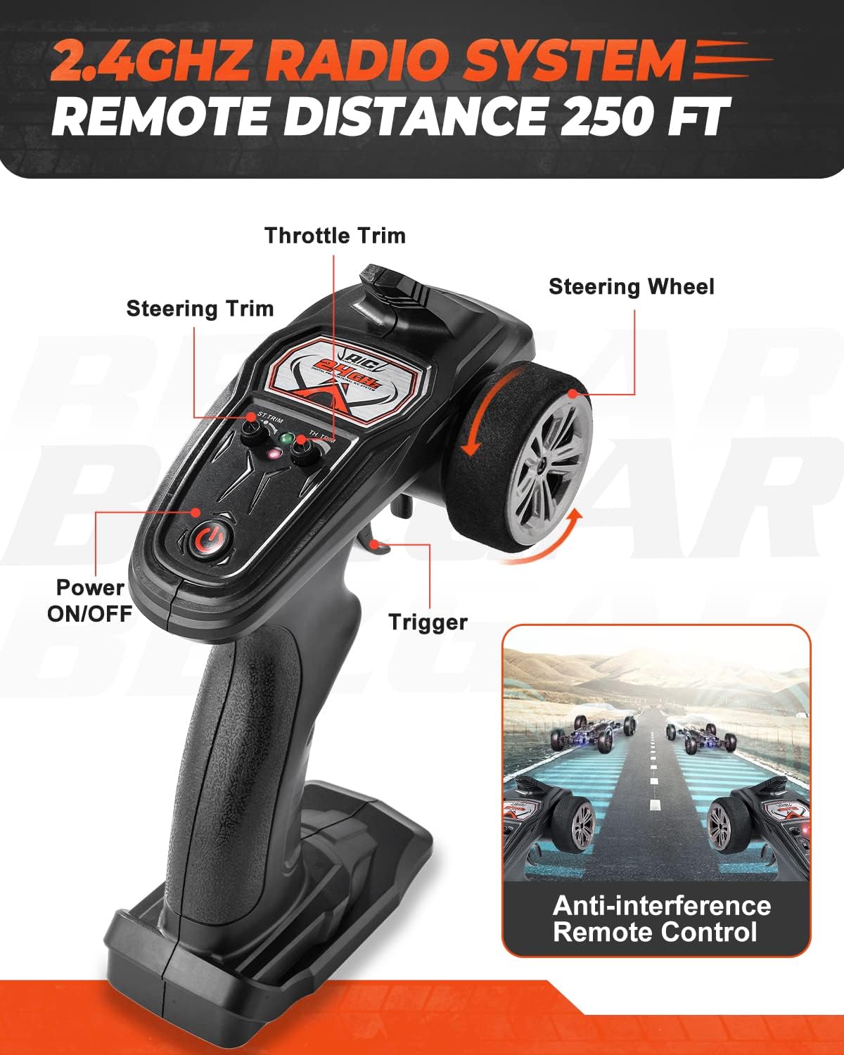 Remote Control Off Road RC Monster Truck J965