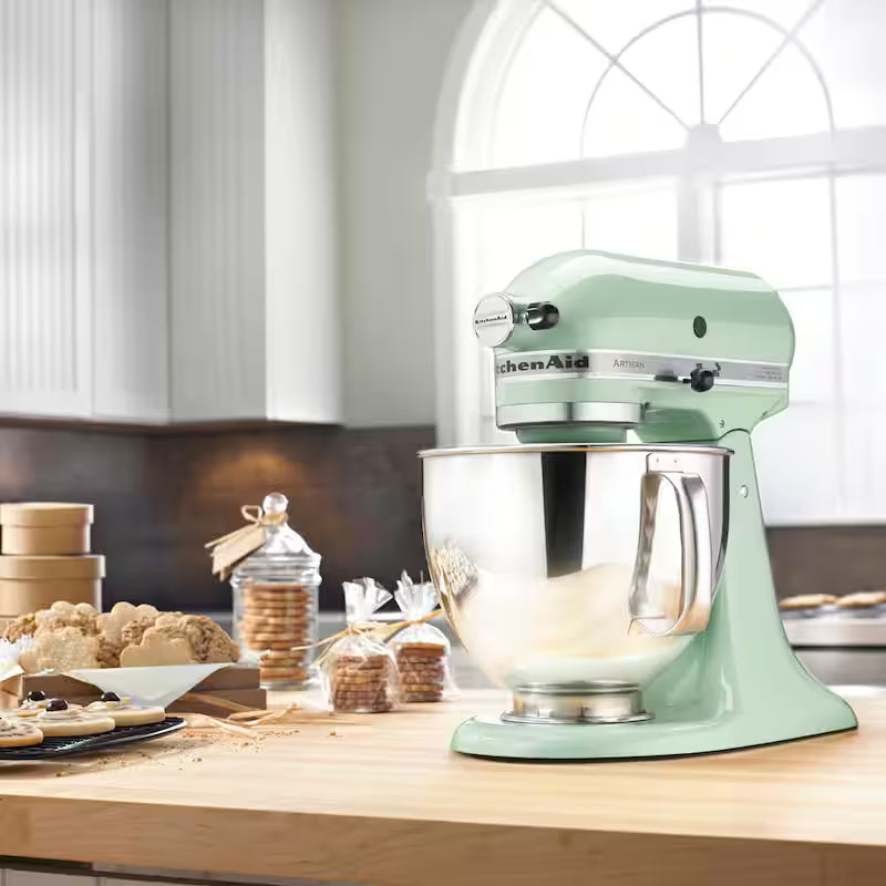 5 Qt. 10-Speed Pistachio Green Stand Mixer with Attachments N95002