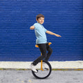 Blue Adjustable Balance Training Unicycle D567