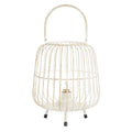 White Decorative Metal Lantern K6500