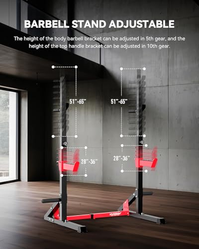 Heavy Duty Adjustable Squat Rack W907911