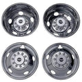 Polished 16 inch 10 Lug Stainless Steel Wheel C784