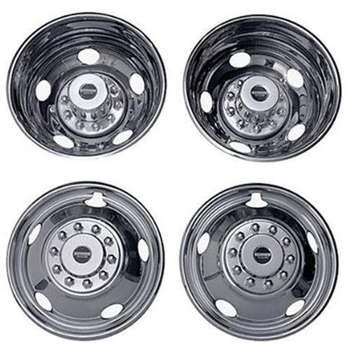 Polished 16 inch 10 Lug Stainless Steel Wheel C784