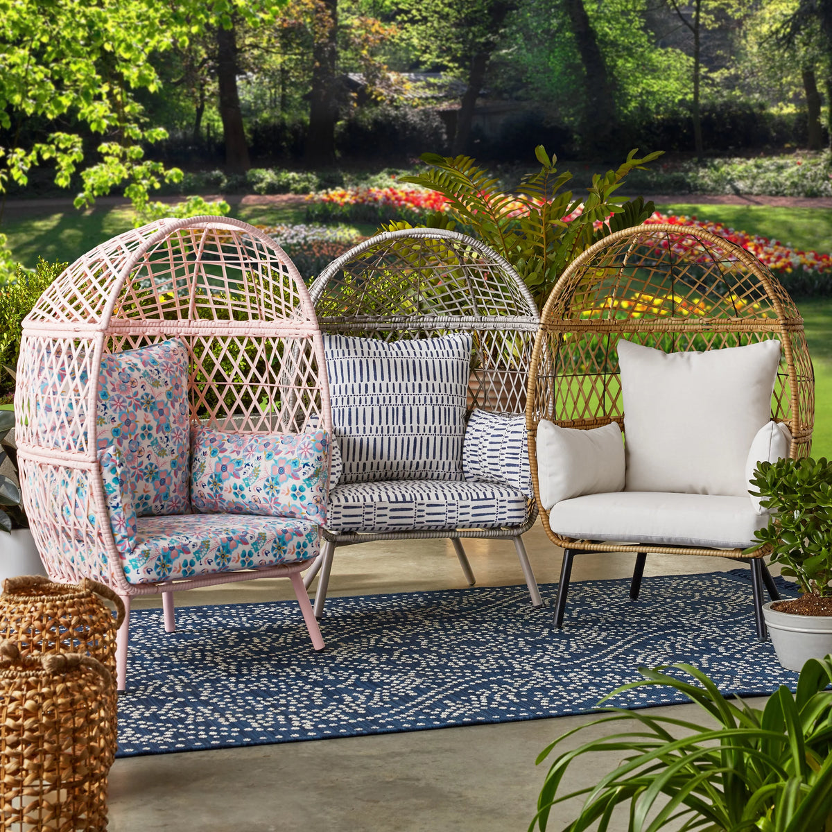Outdoor Wicker Egg Chair G206