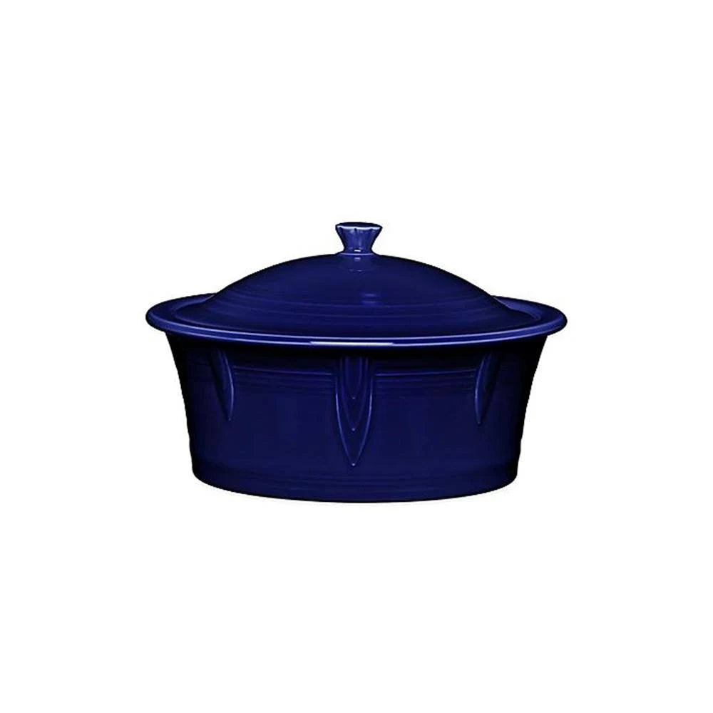 90 oz Cobalt Blue Covered Casserole with Lid L6872