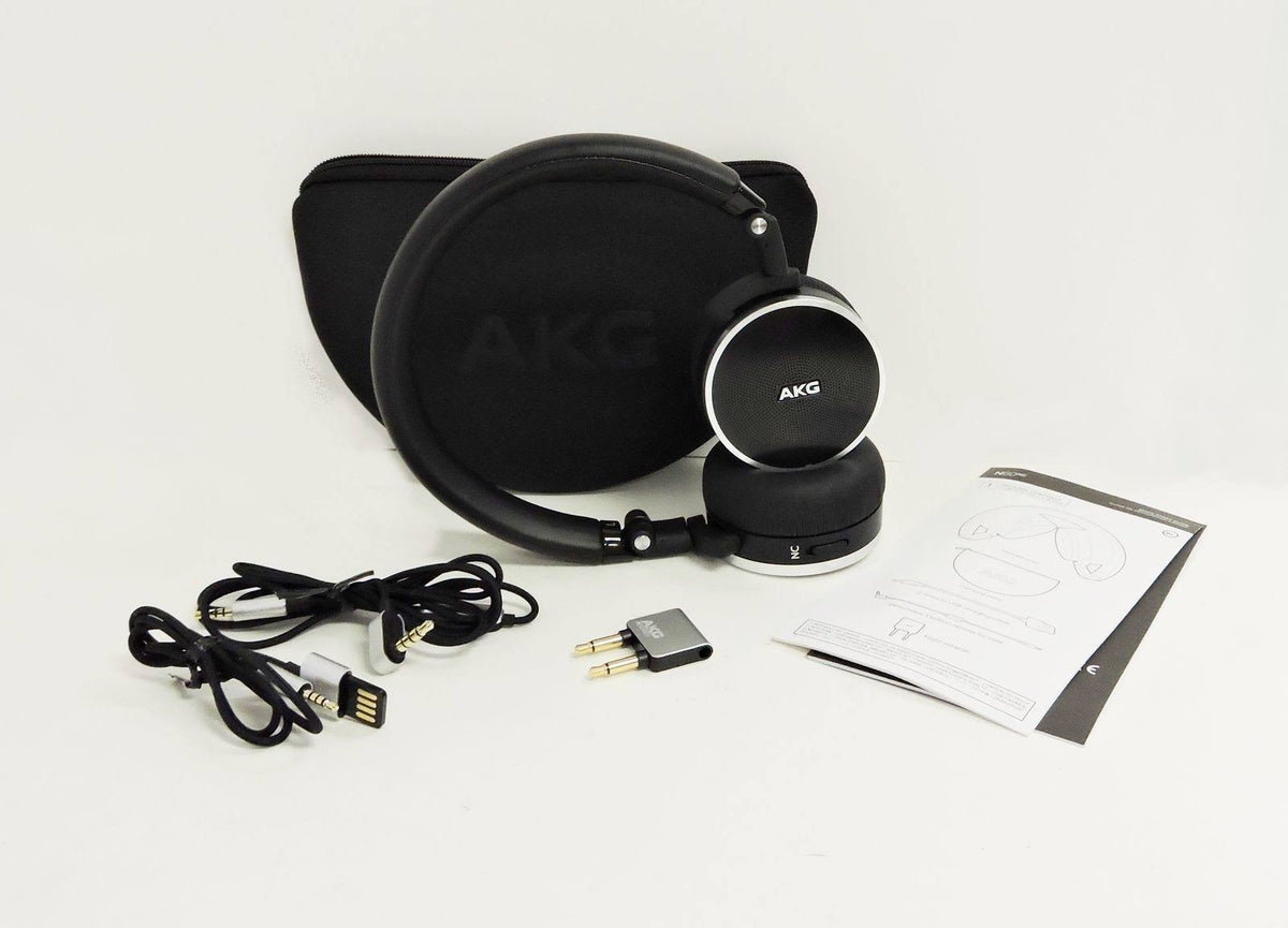 Black Noise-Canceling On-Ear Headphones G272