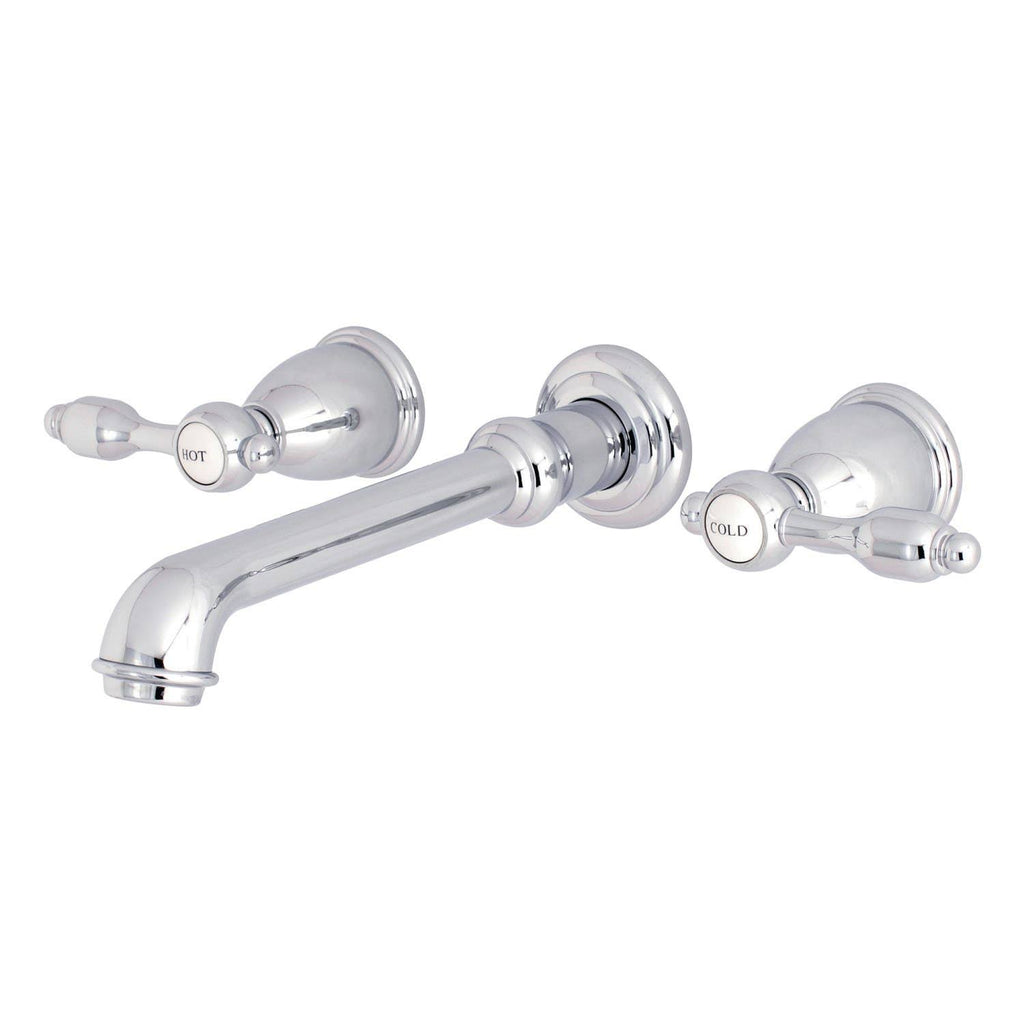 Wall Mount Roman Tub Filler Polished Chrome L25057