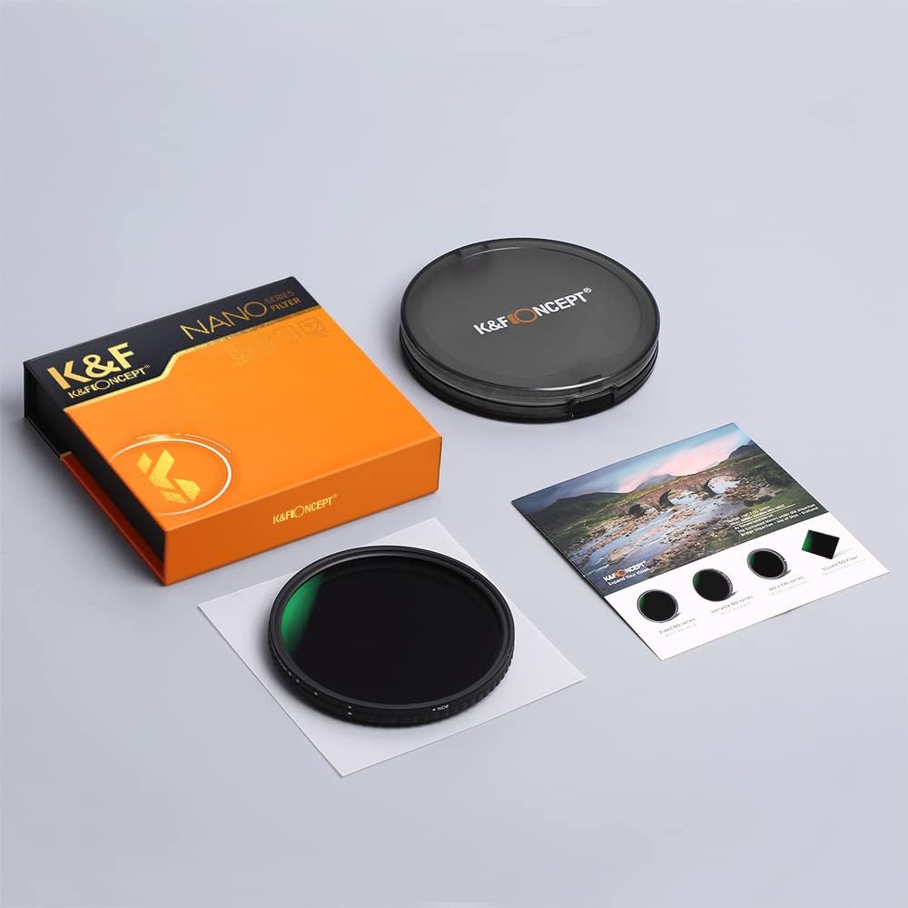 58mm Variable ND Filter ND2-ND32 Camera Lens Filter I23336