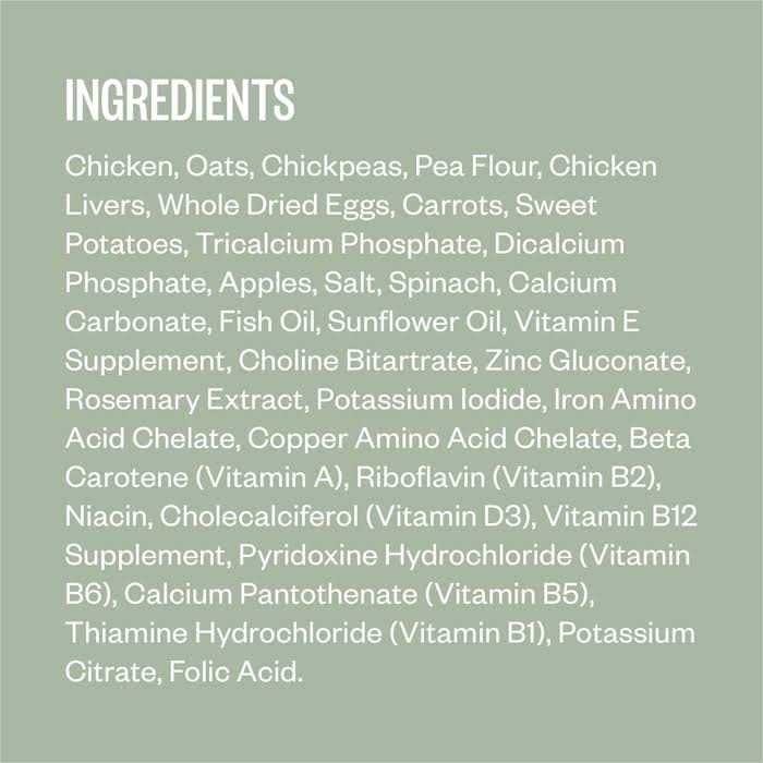 Baked Chicken Dish with Carrots Dry Dog Food S7486