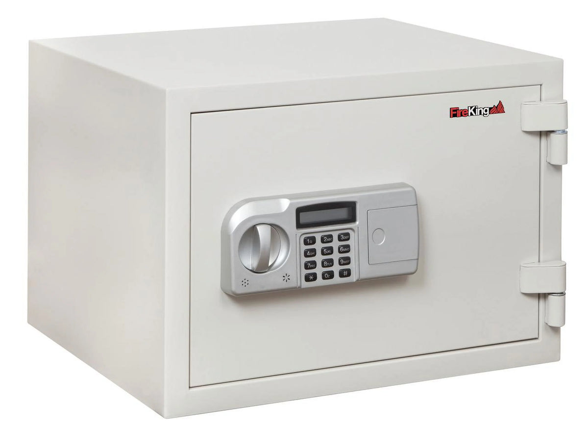 White 1-Hour Fire-Resistant Safe with Tray K5969