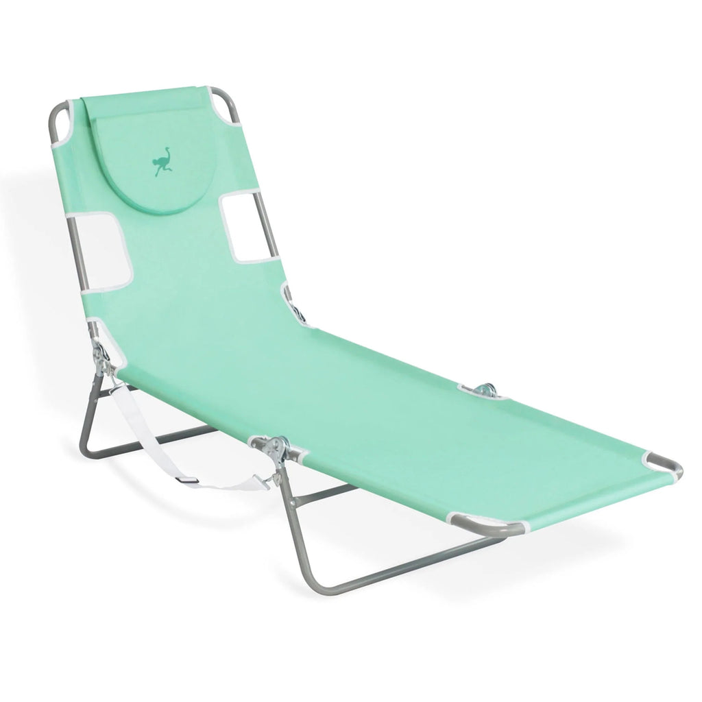 Blue Folding Chaise Lounge R89422