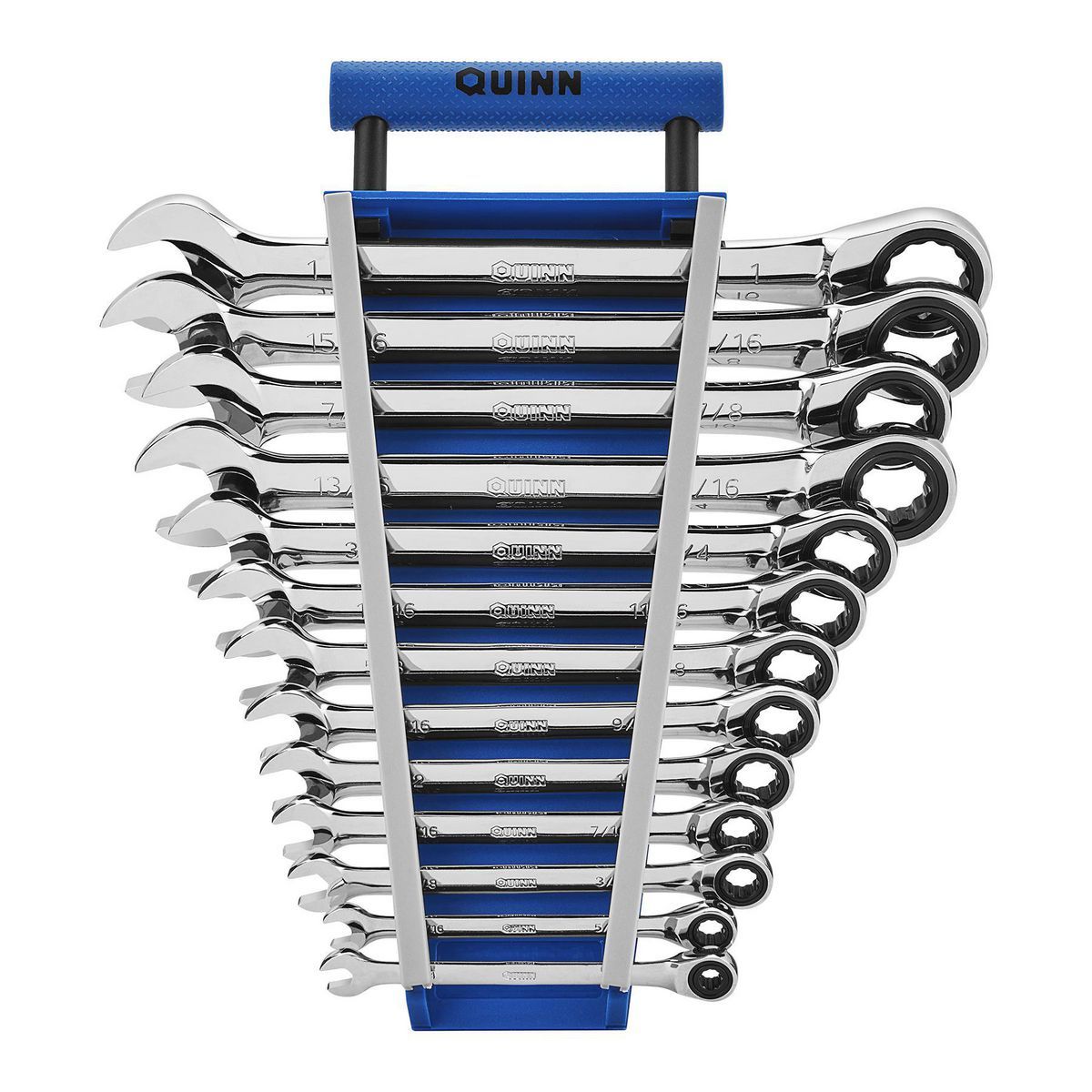 13-Piece SAE Ratcheting Combination Wrench Set O8858