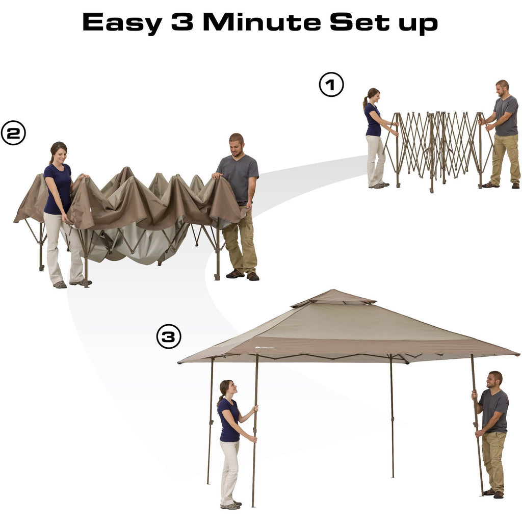 13' x 13' Beige Instant Outdoor Canopy W701