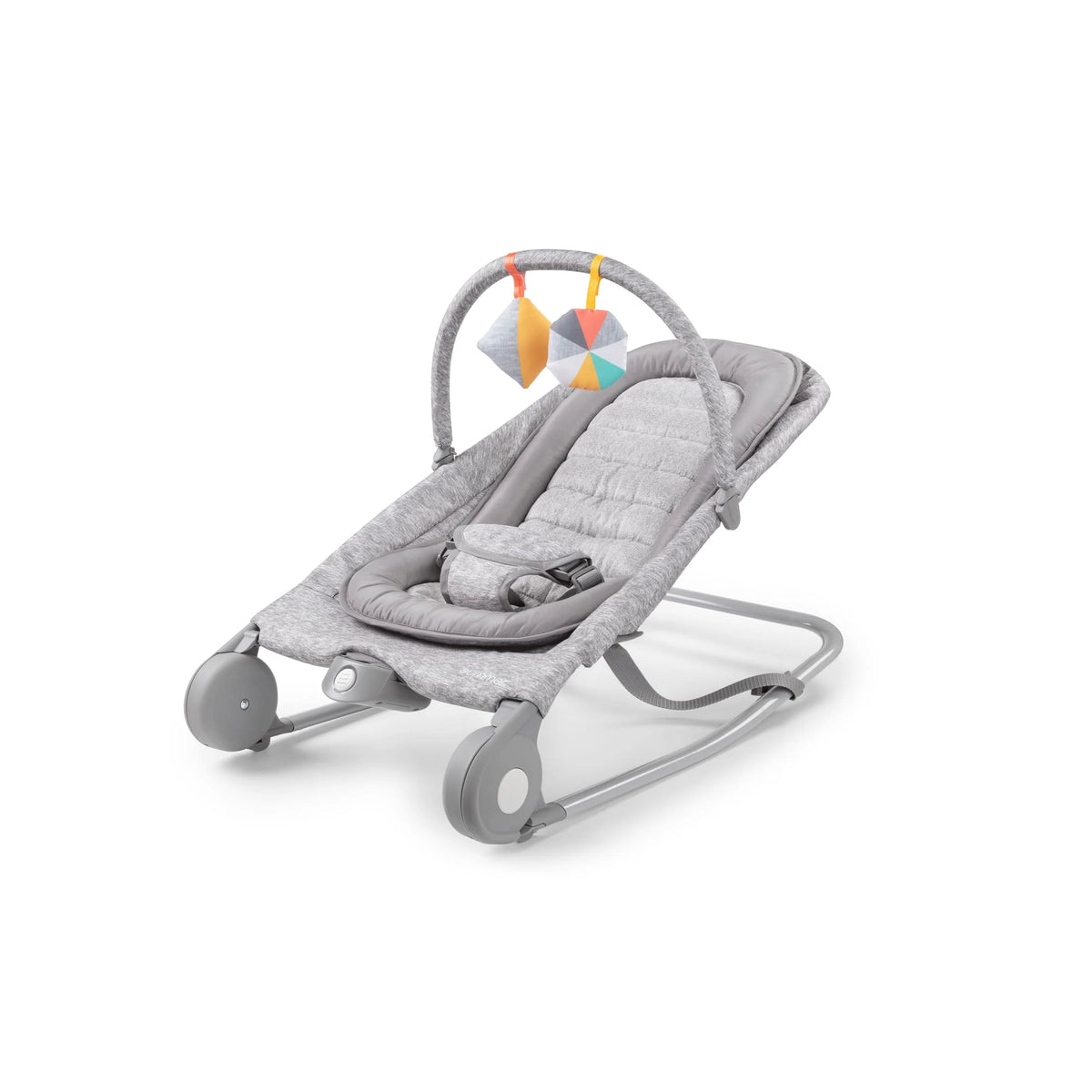 2-in-1 Baby Bouncer & Rocker, Light Gray Tweed T775430