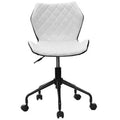 Black/White Upholstery Task Chair U1581