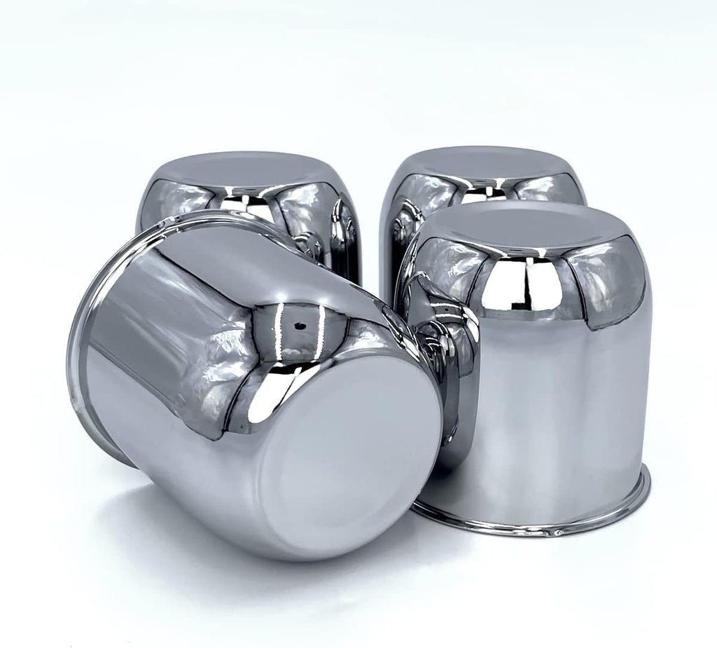 4 Chrome 5.15 Push Through Center Caps L463