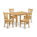 Oak Dining Table & 4 Chairs S24843