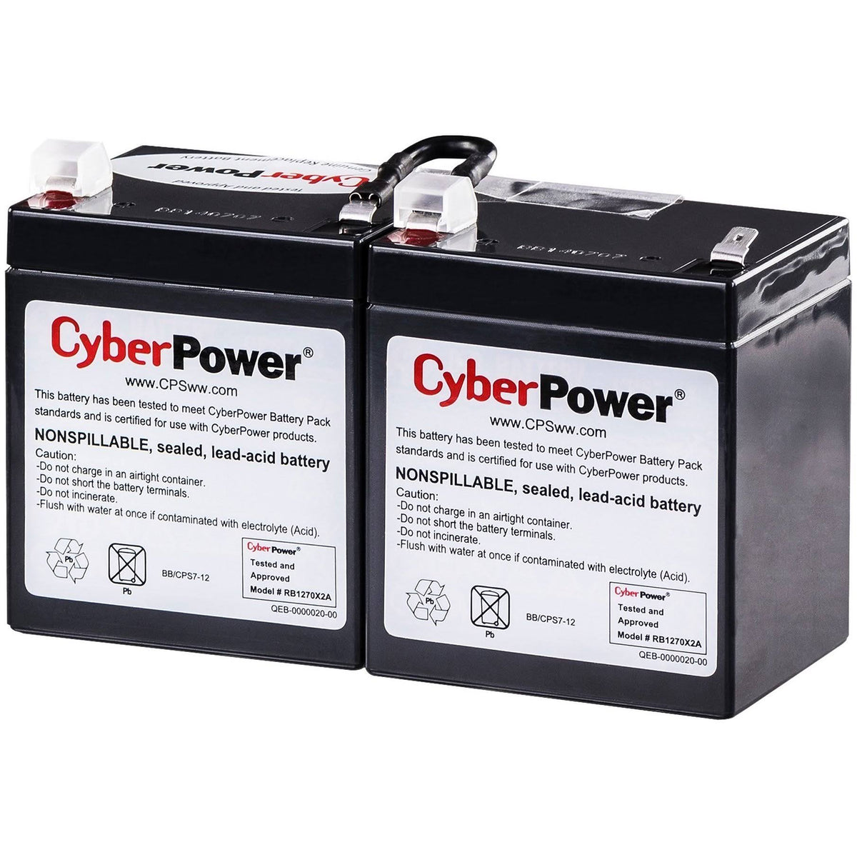 12V 7Ah UPS Replacement Battery Cartridge H2458