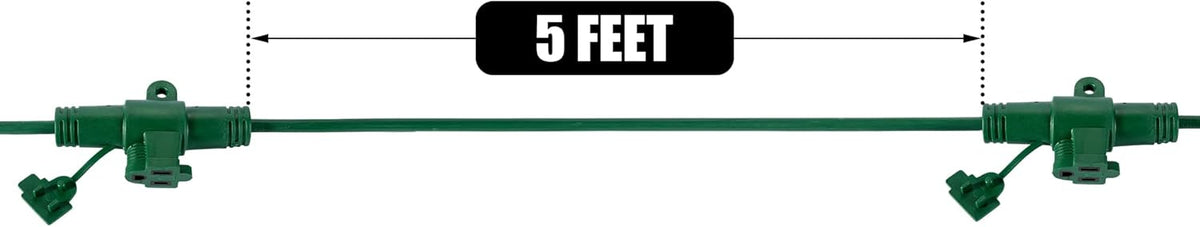 Outdoor Extension Cord with 7 Outlet Taps 35 Feet K14787