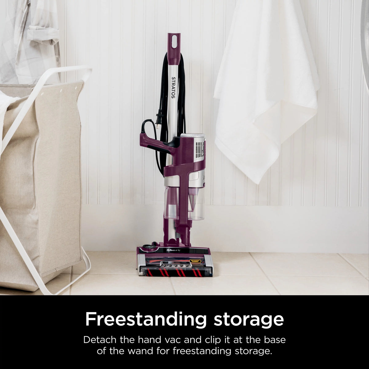 Corded Stick Vacuum with Self-Cleaning Brushroll W9170