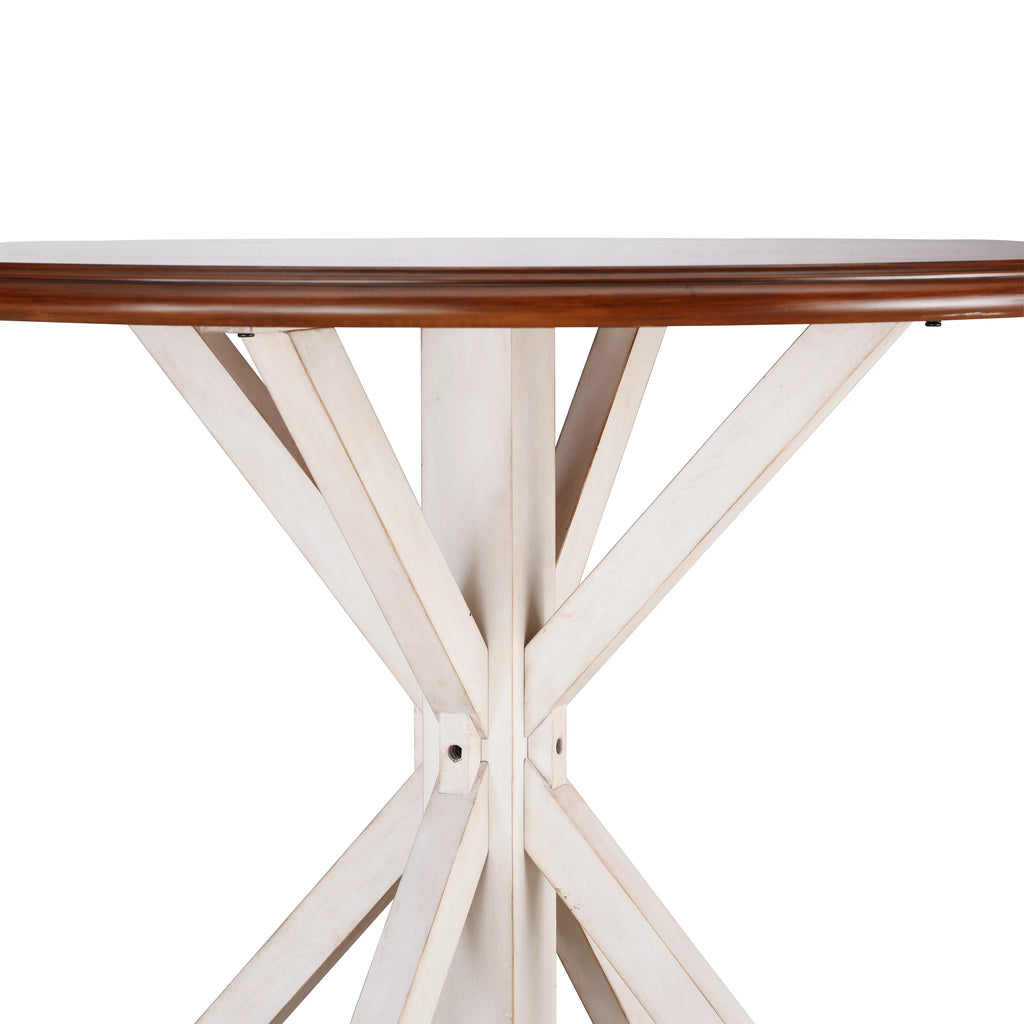 Antique White Farmhouse Dining Table X2384