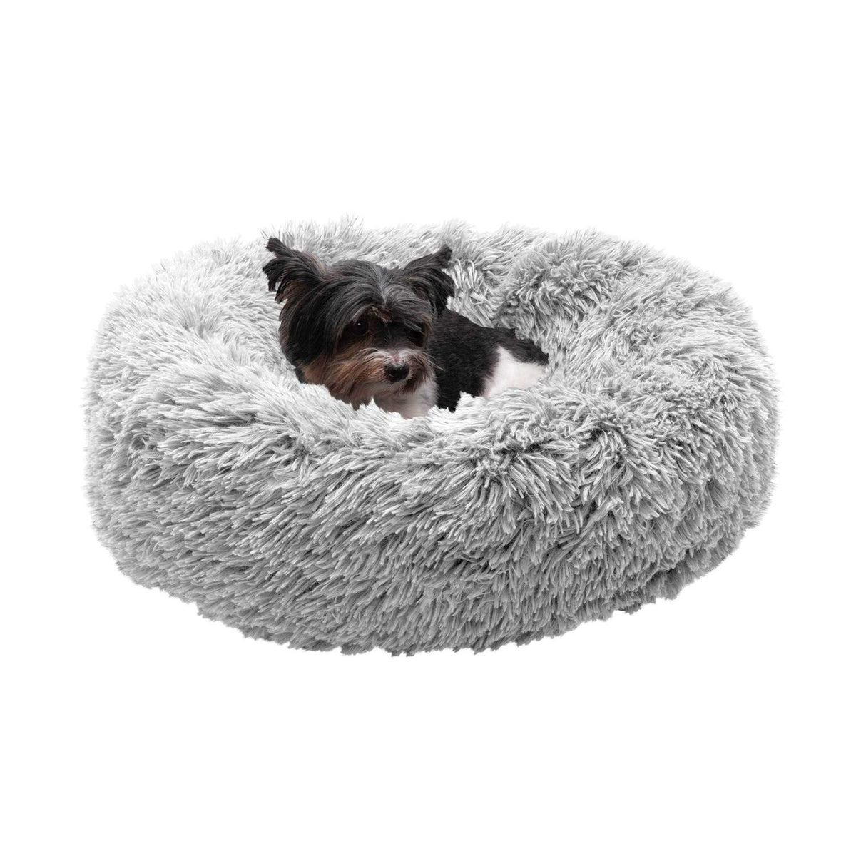 Long Fur Donut Dog Bed G6241