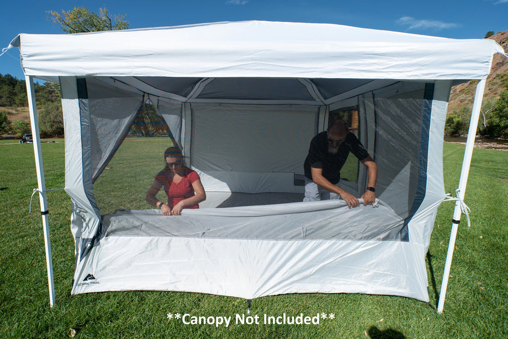 7-Person 2-in-1 Screen House Connect Tent with 2 Doors C788