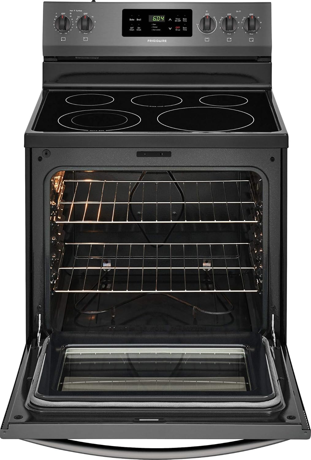 30 Freestanding Electric Range with 5.3 cu. ft. Capacity and Self Clean in Stainless Steel M34935