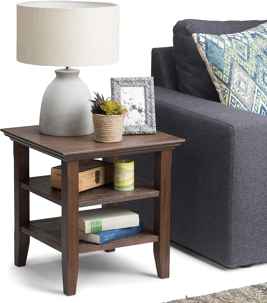 Black 19 inch End Table M138