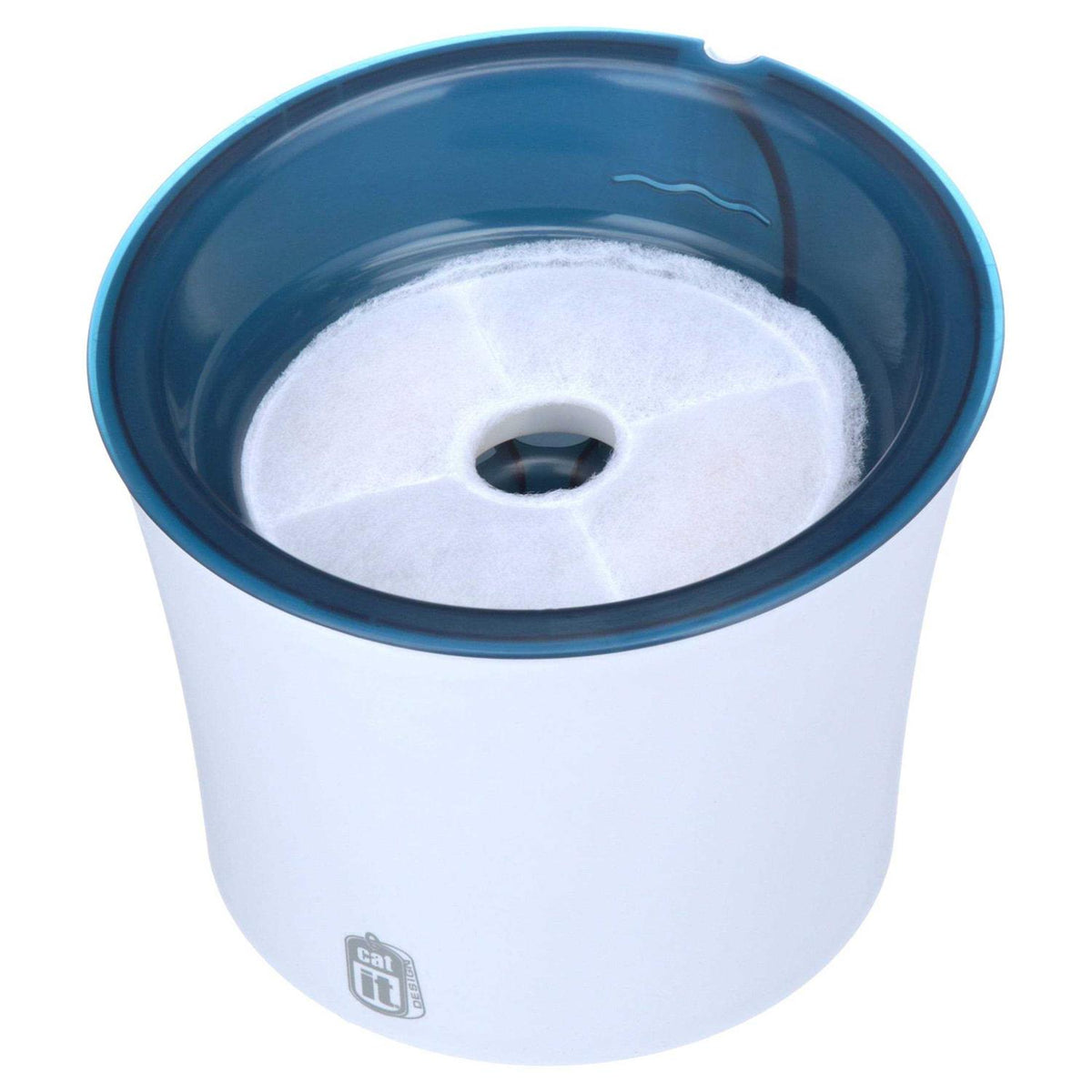 Catit Design Senses Fountain with Water Softening Cartridge P13273
