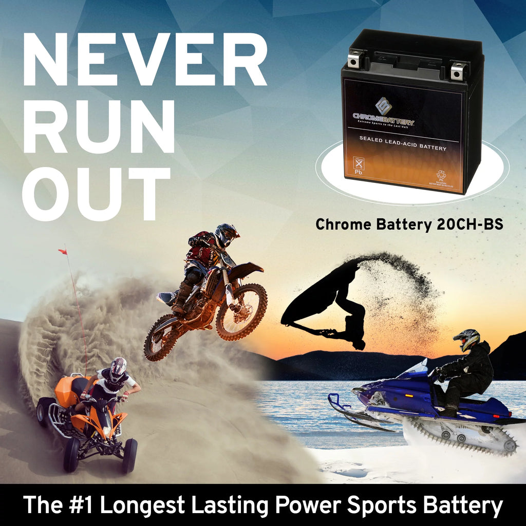 12 Volt 18 Ah 270 CCA Motorcycle Battery J10454