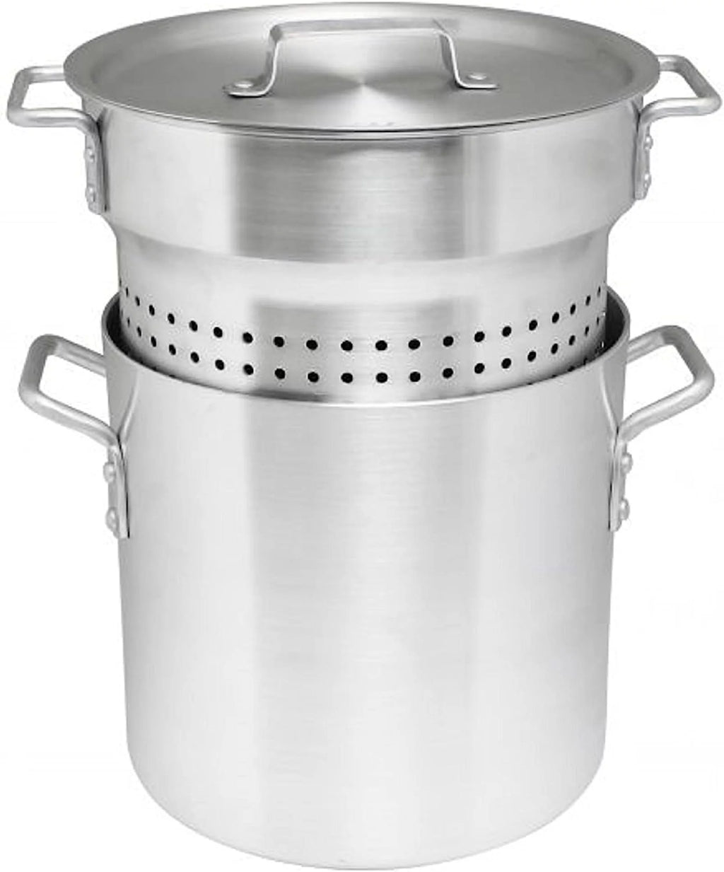 3 Piece 12 qt. Aluminum Pasta Cooker M458