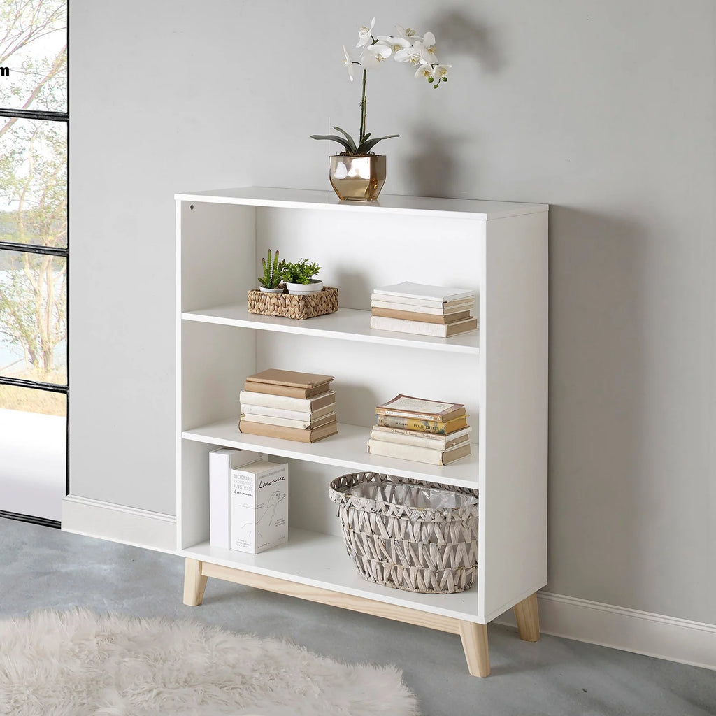 48" H Tall 3-Shelf Bookcase D78966